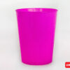 Vaso Descartable plástico 250ml color rosa