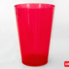 Vaso Descartable plástico 700ml color rojo